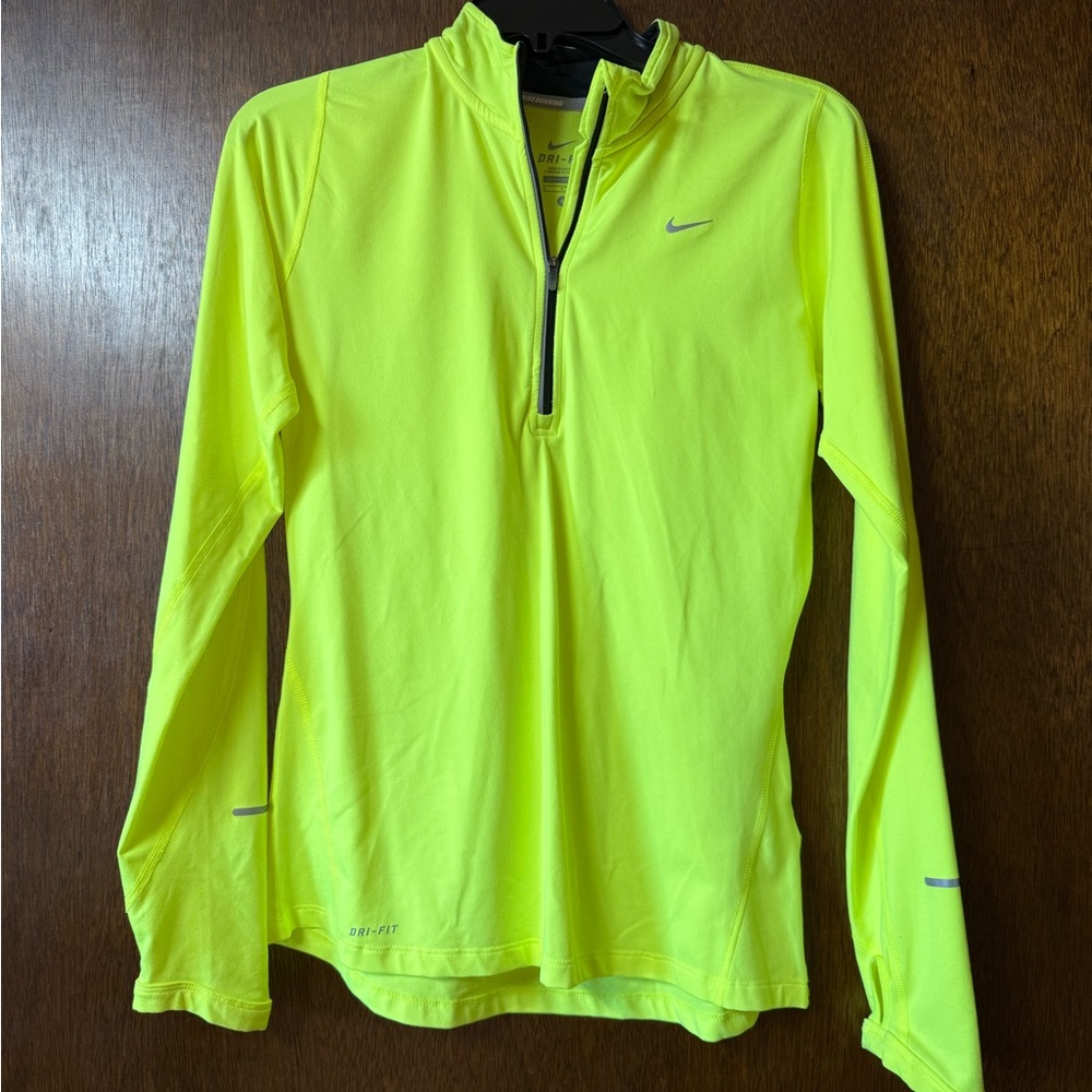 Nike Neon Yellow Dri-FIT Jacket